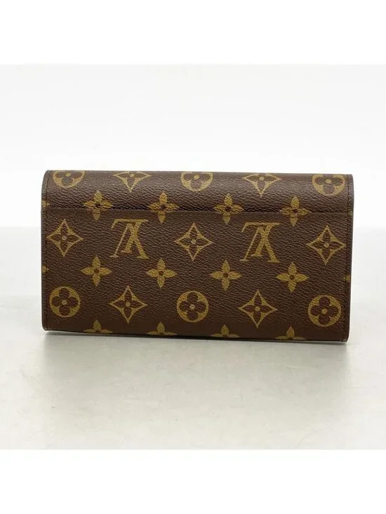 Louis Vuitton Wallet Monogram Portefeuille Sarah Brown - Picture 7 of 7